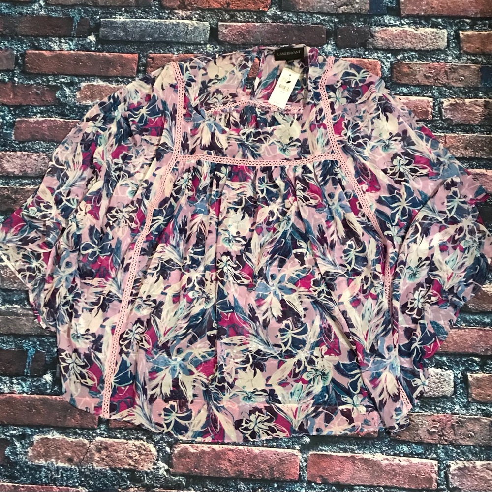 Gorgeous Lane Bryant Top 14/16 NWT